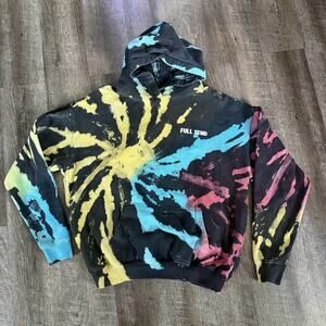 Full Send Tie Dye Hoodie Size Large